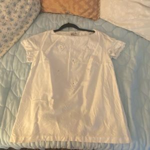 Vintage 50s white blouse
